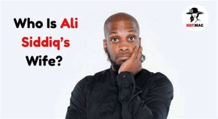 Ali Siddiq's Wife: A Deep Dive into Their Relationship