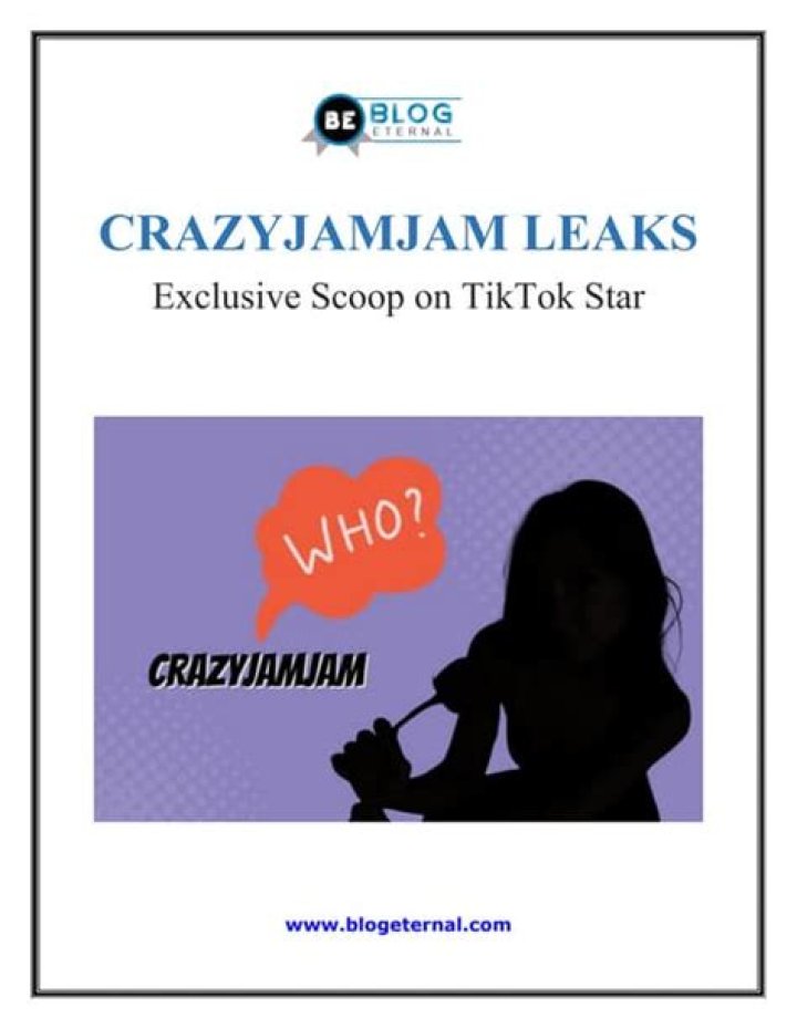 CrazyJamJam Fanfix Leak: Unraveling the Mystery Behind the Controversy