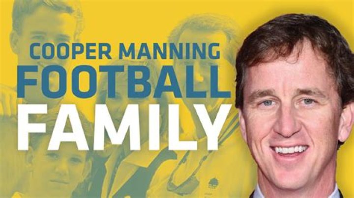 Exploring the Football Journey of Cooper Manning