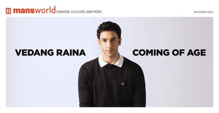Vedang Raina: The Rising Star in the Indian Entertainment Industry
